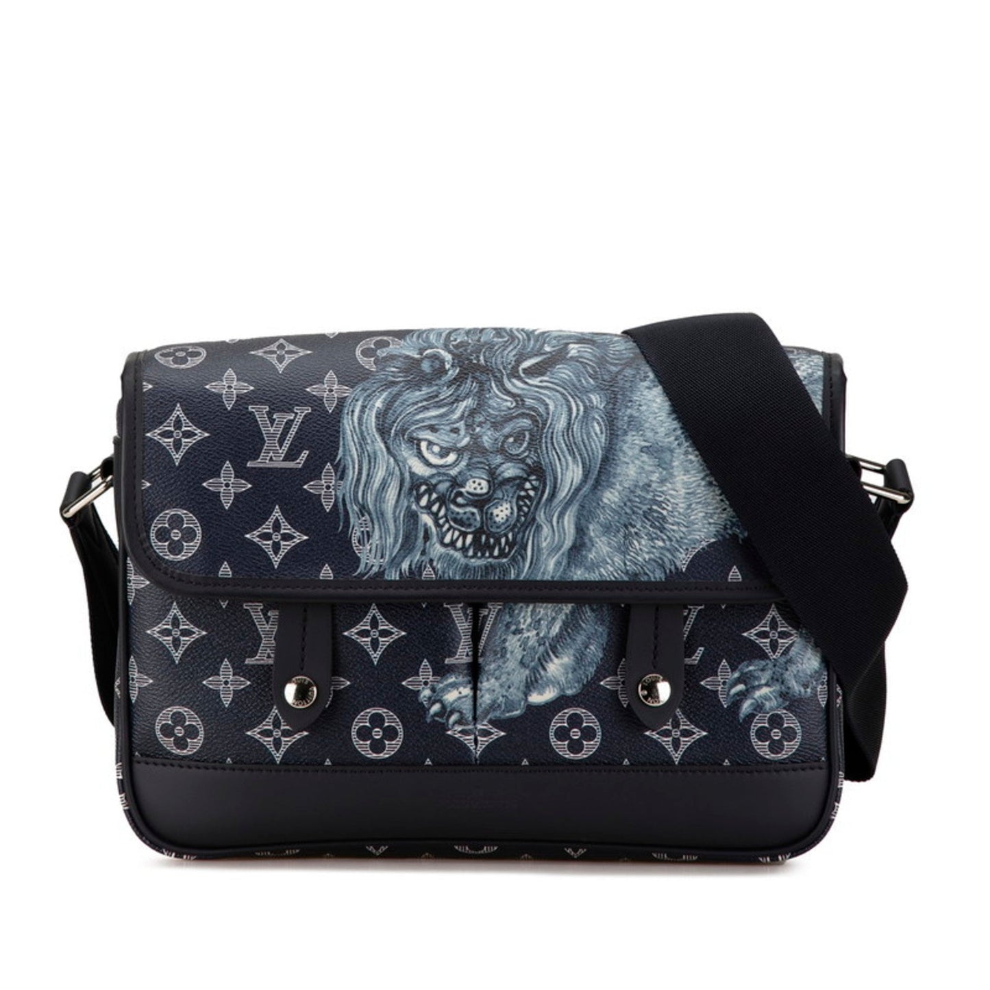Louis Vuitton  Pvc Leather Messenger Bag