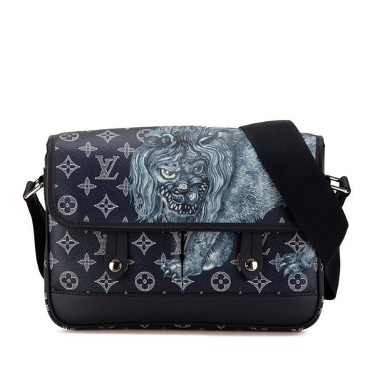 Louis Vuitton  Pvc Leather Messenger Bag