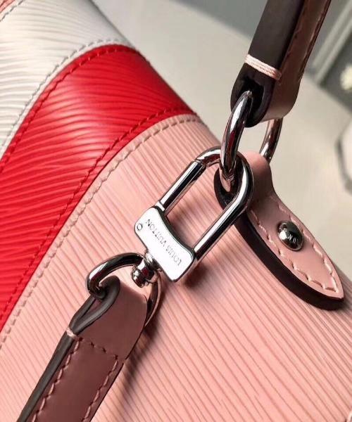 Louis Vuitton Cluny MM Epi Leather Rose Ballerine