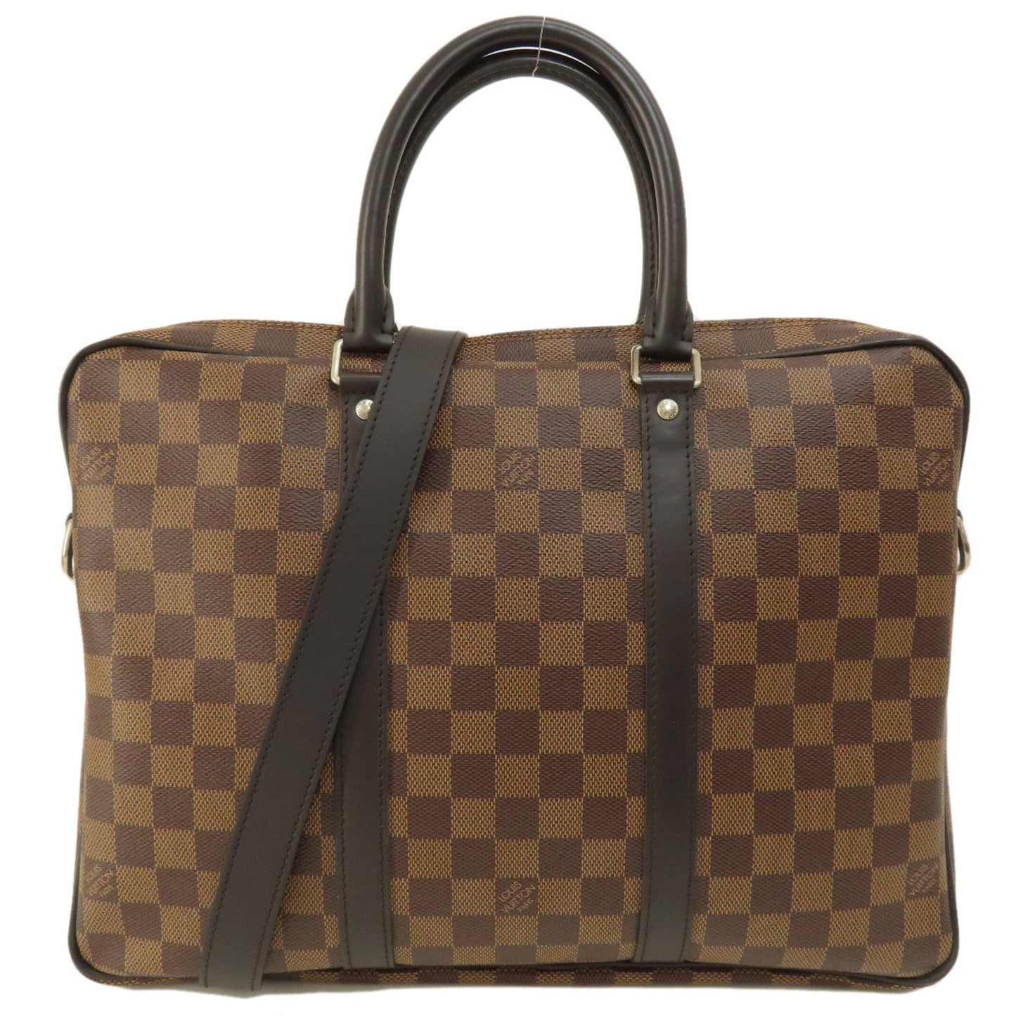 Louis Vuitton  Damier Canvas Ebene Damier Canvas Handbag