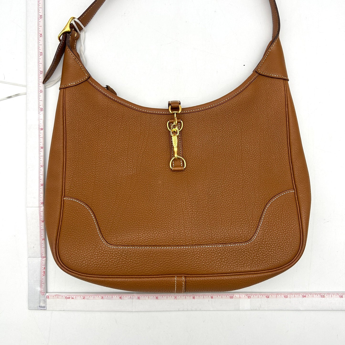 HERMES Togo Trim II 31 Gold LA19226
