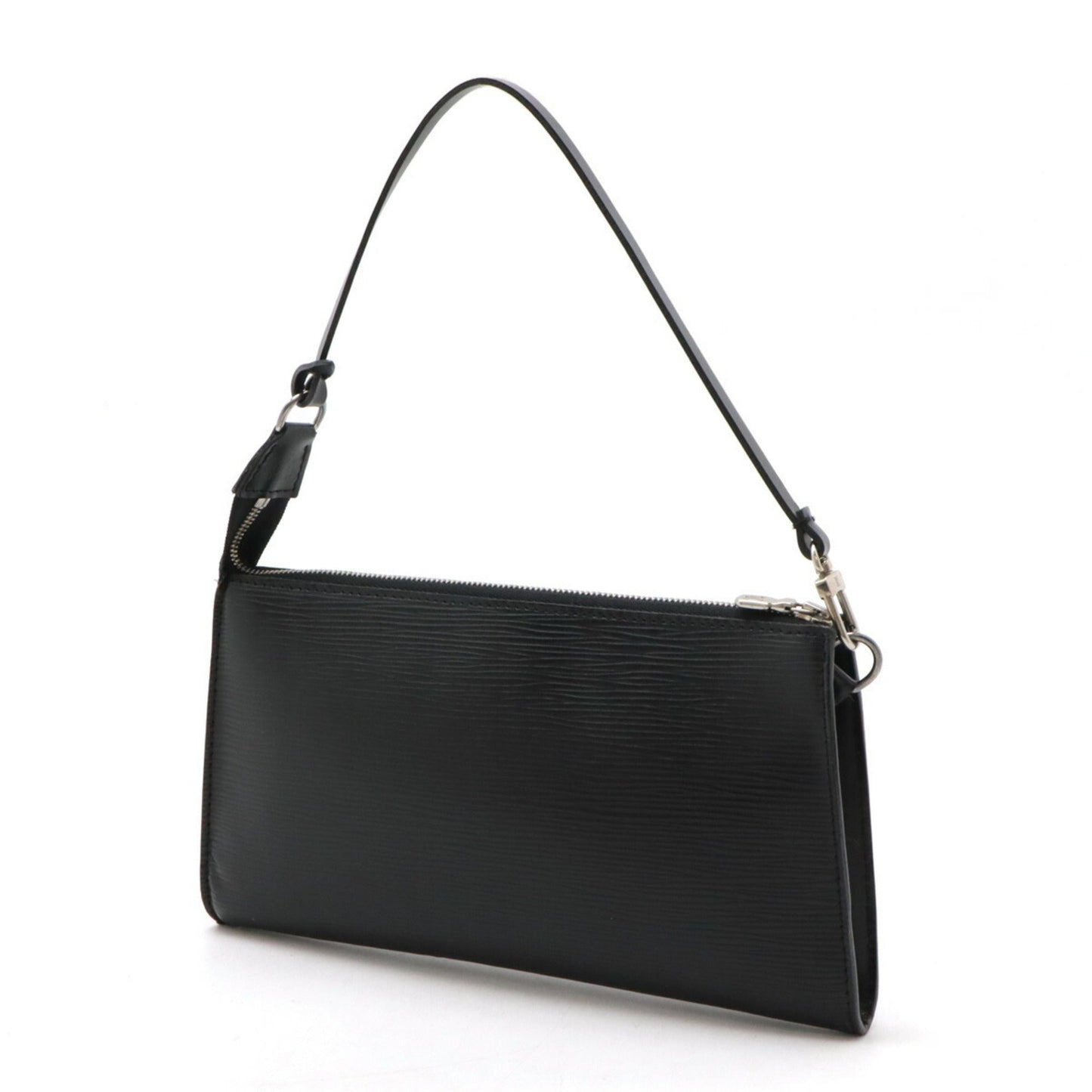 Louis Vuitton  Noir Epi Leather Handbag Pochette Pouch