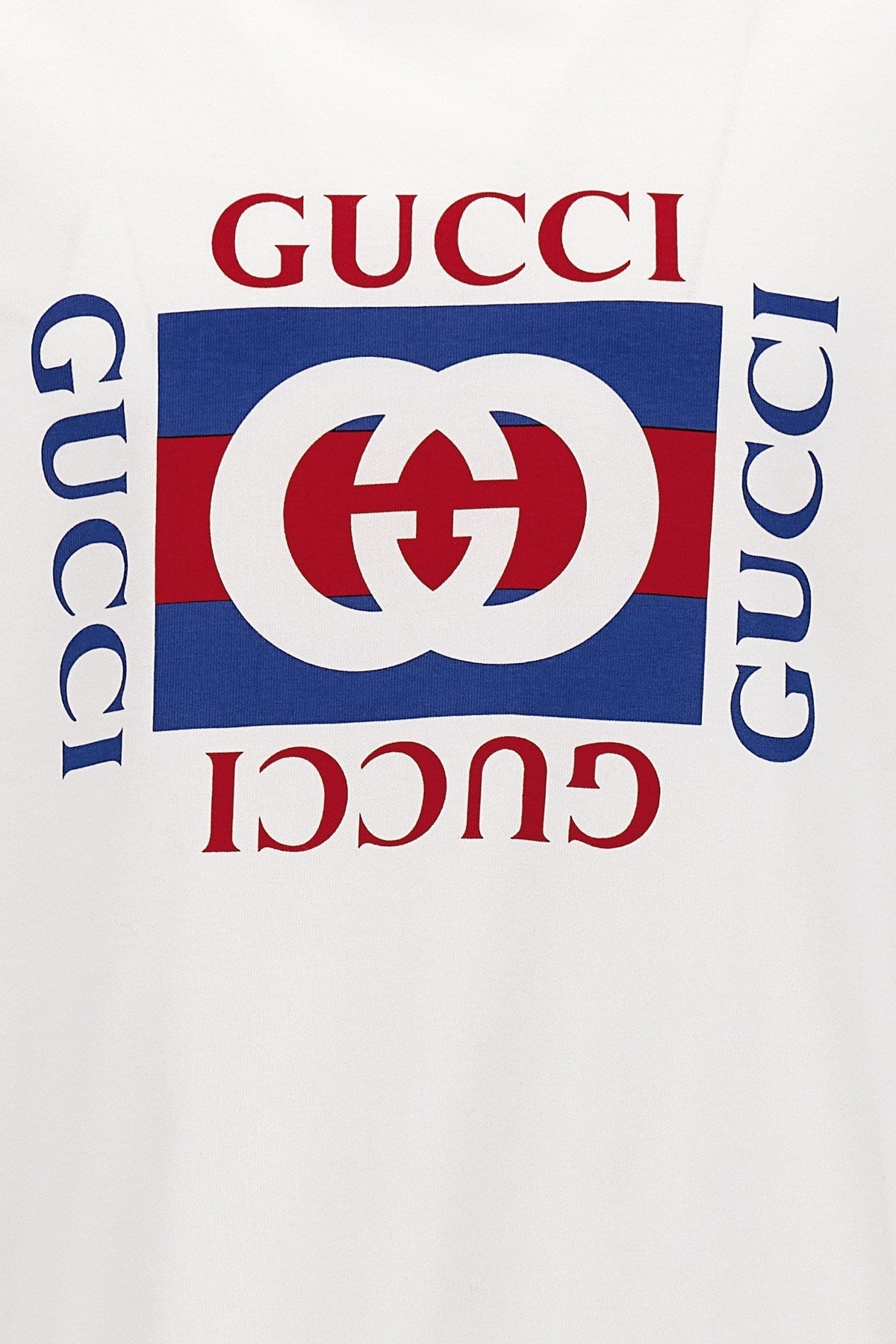 Gucci Men Logo Print T-Shirt