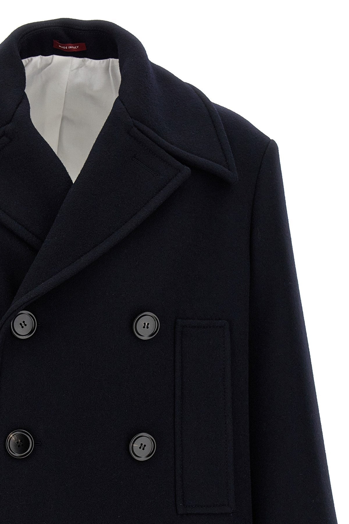 Gucci Men Double-Breasted Coat