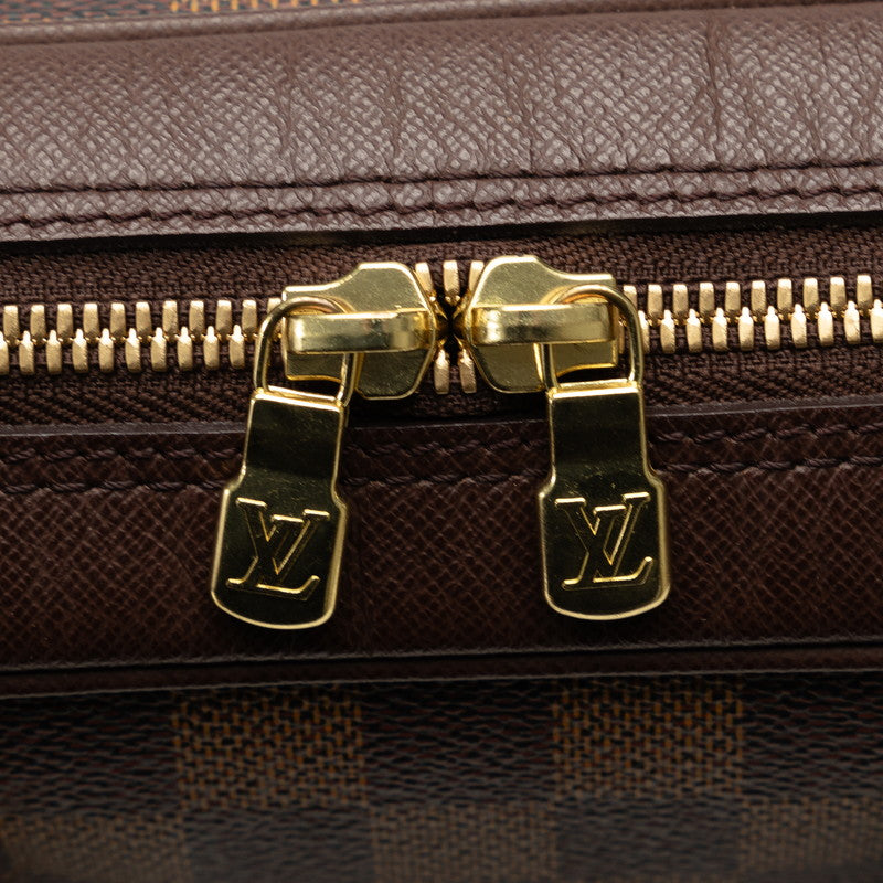 Louis Vuitton Damier N51150 Handbag PVC/Leather Brown