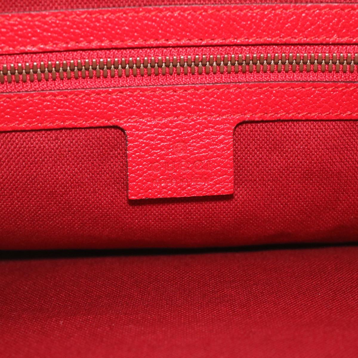 GUCCI Web Sherry Line Backpack Canvas Tricolor Red Blue Green 473872  am3970