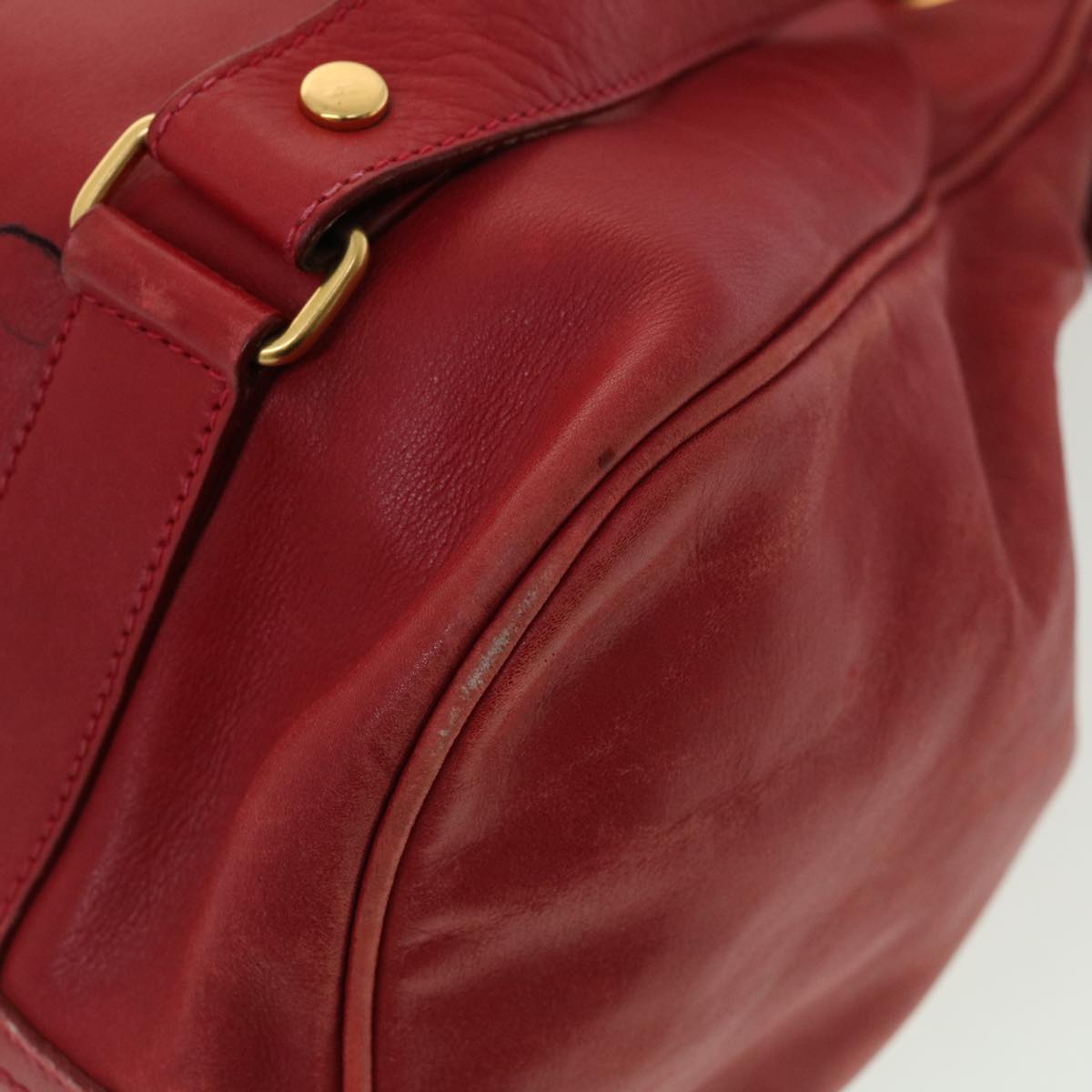 Gucci Backpack Leather Red 003580008  am4132