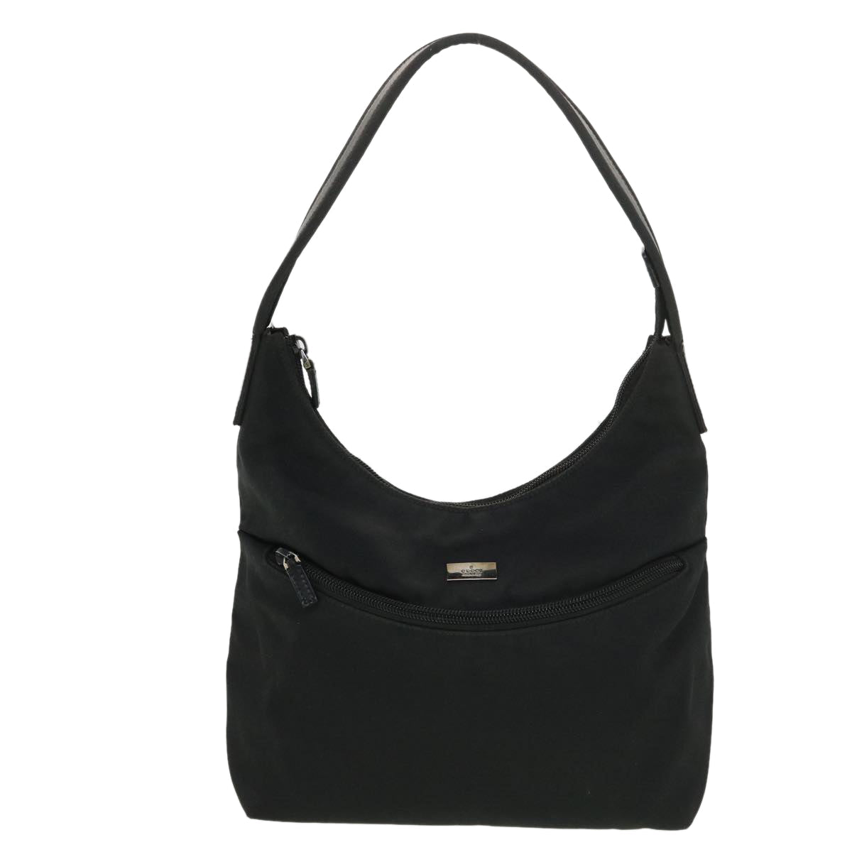 GUCCI Shoulder Bag Nylon Black 0013386  am4146