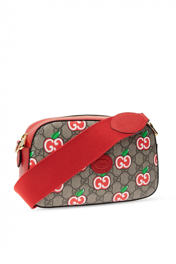 Gucci GG Supreme Canvas Apple Shoulder Bag