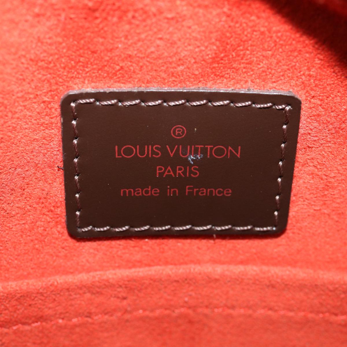 LOUIS VUITTON Damier Ebene Ipanema GM Shoulder Bag N51292 LV Auth ar8642