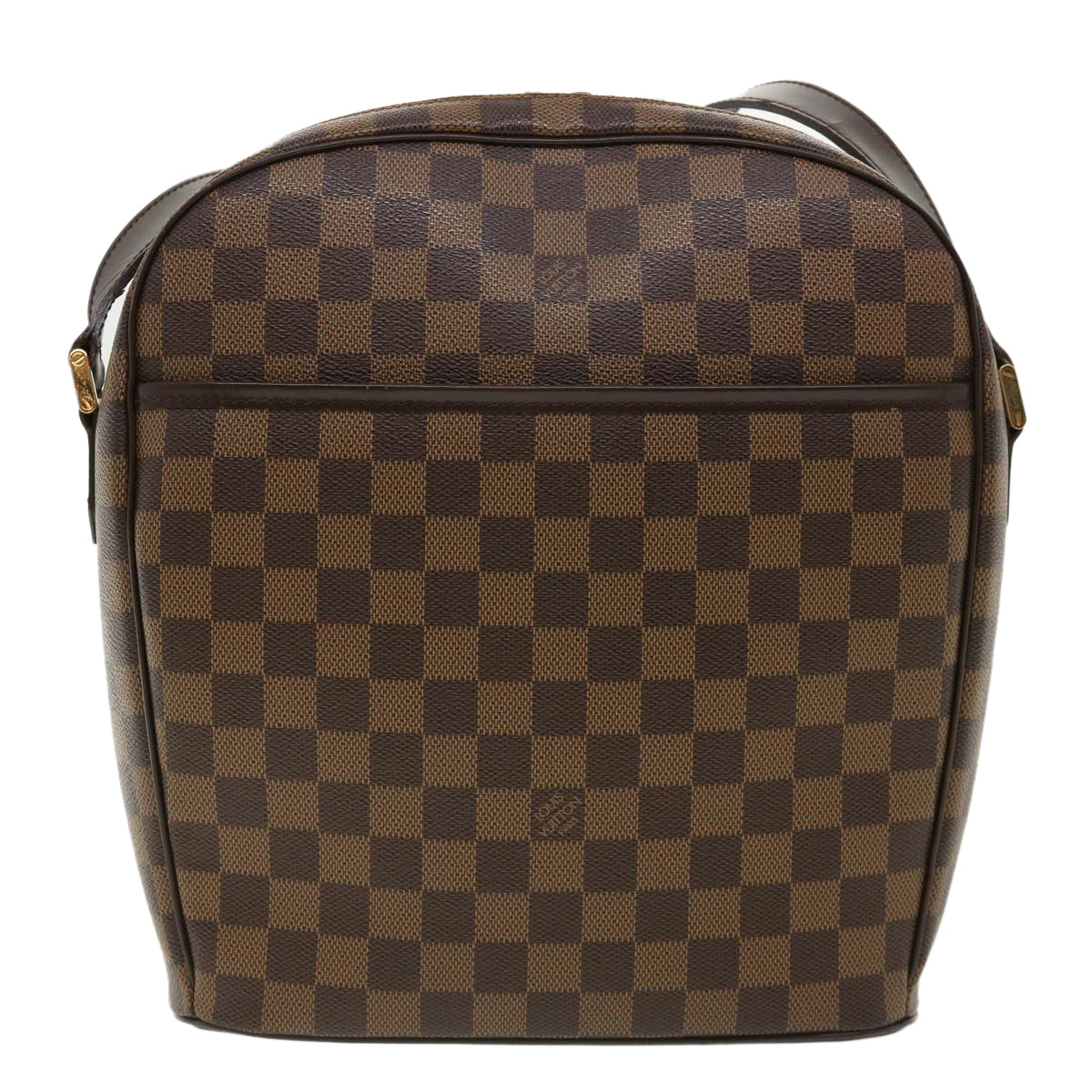 LOUIS VUITTON Damier Ebene Ipanema GM Shoulder Bag N51292 LV Auth ar8642