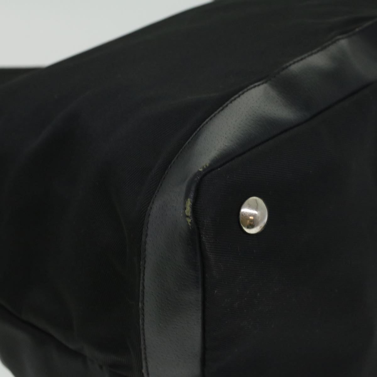 GUCCI Shoulder Bag Canvas Black  ar8657