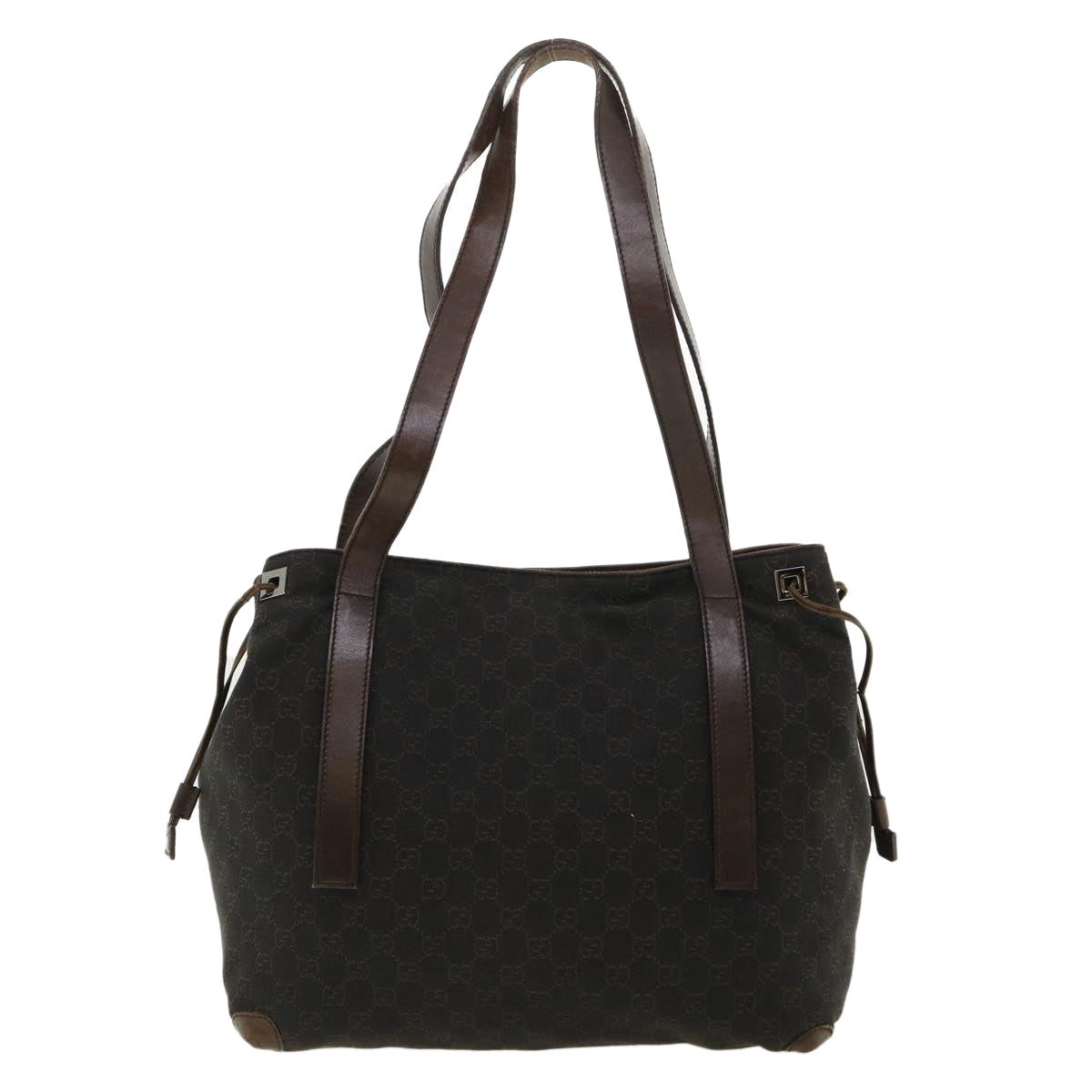 GUCCI GG Canvas Tote Bag Brown 30501/203419  ar8789