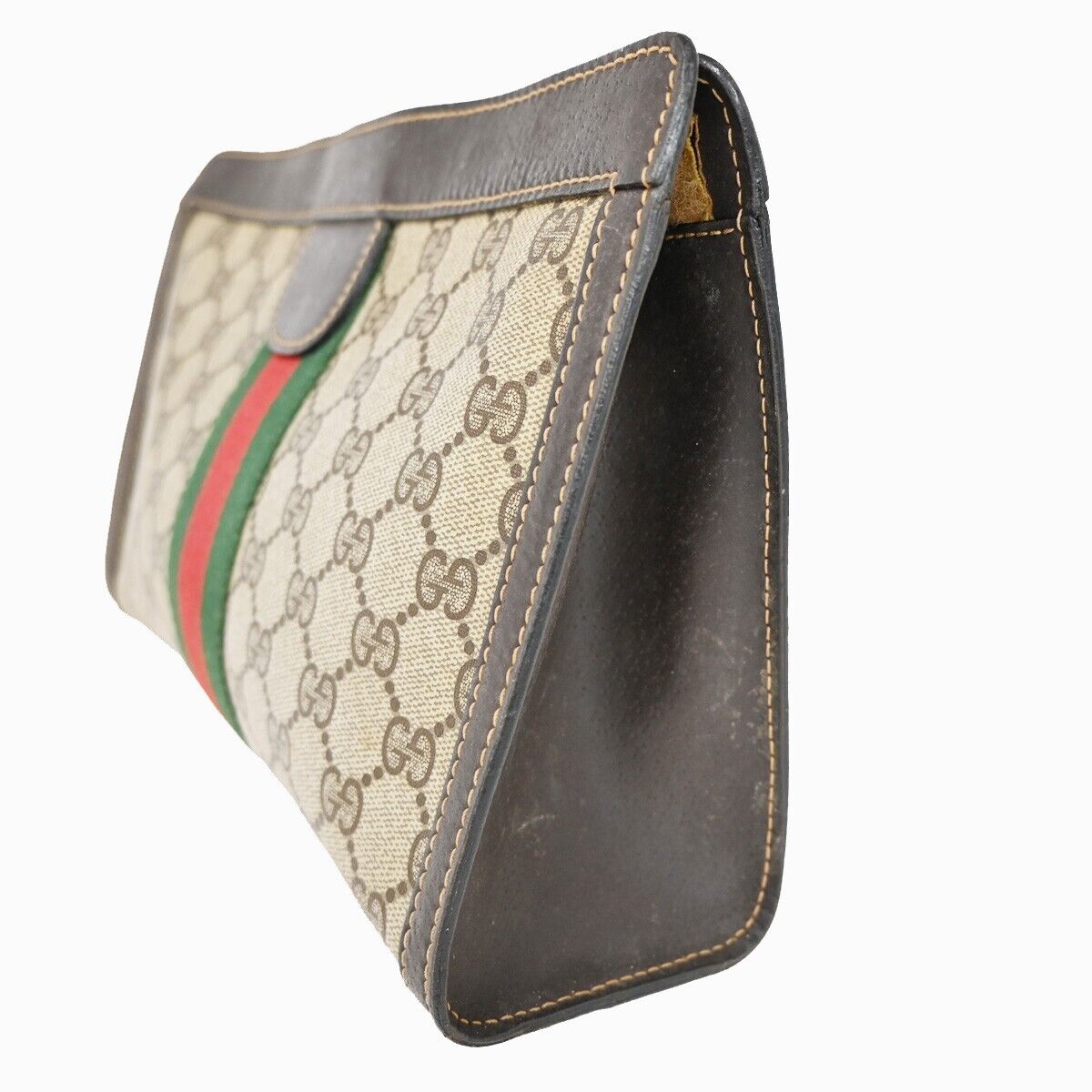 Gucci Parfums Gg Pattern Sherry Clutch