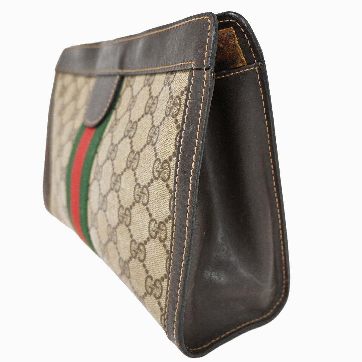 Gucci Parfums Gg Pattern Sherry Clutch