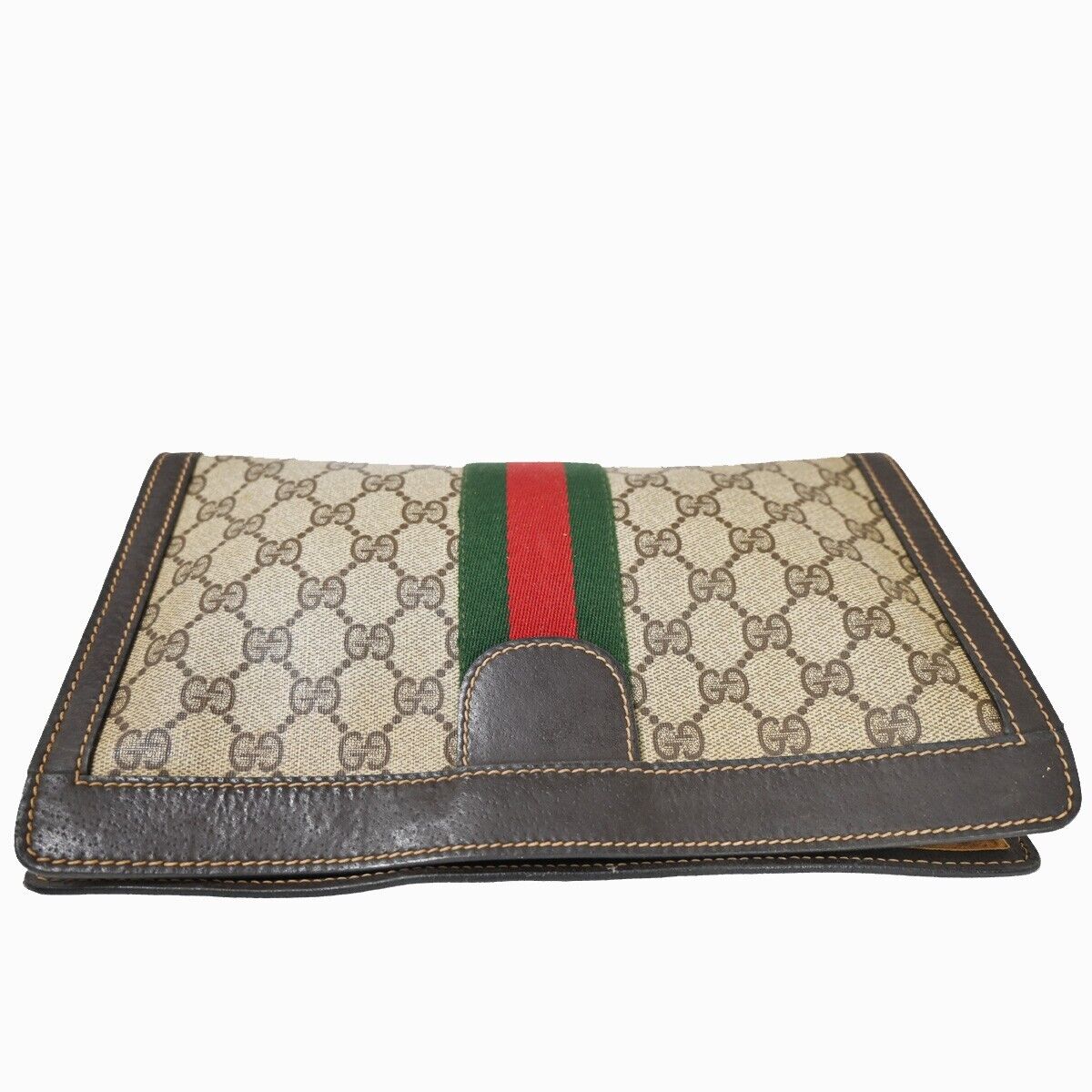 Gucci Parfums Gg Pattern Sherry Clutch