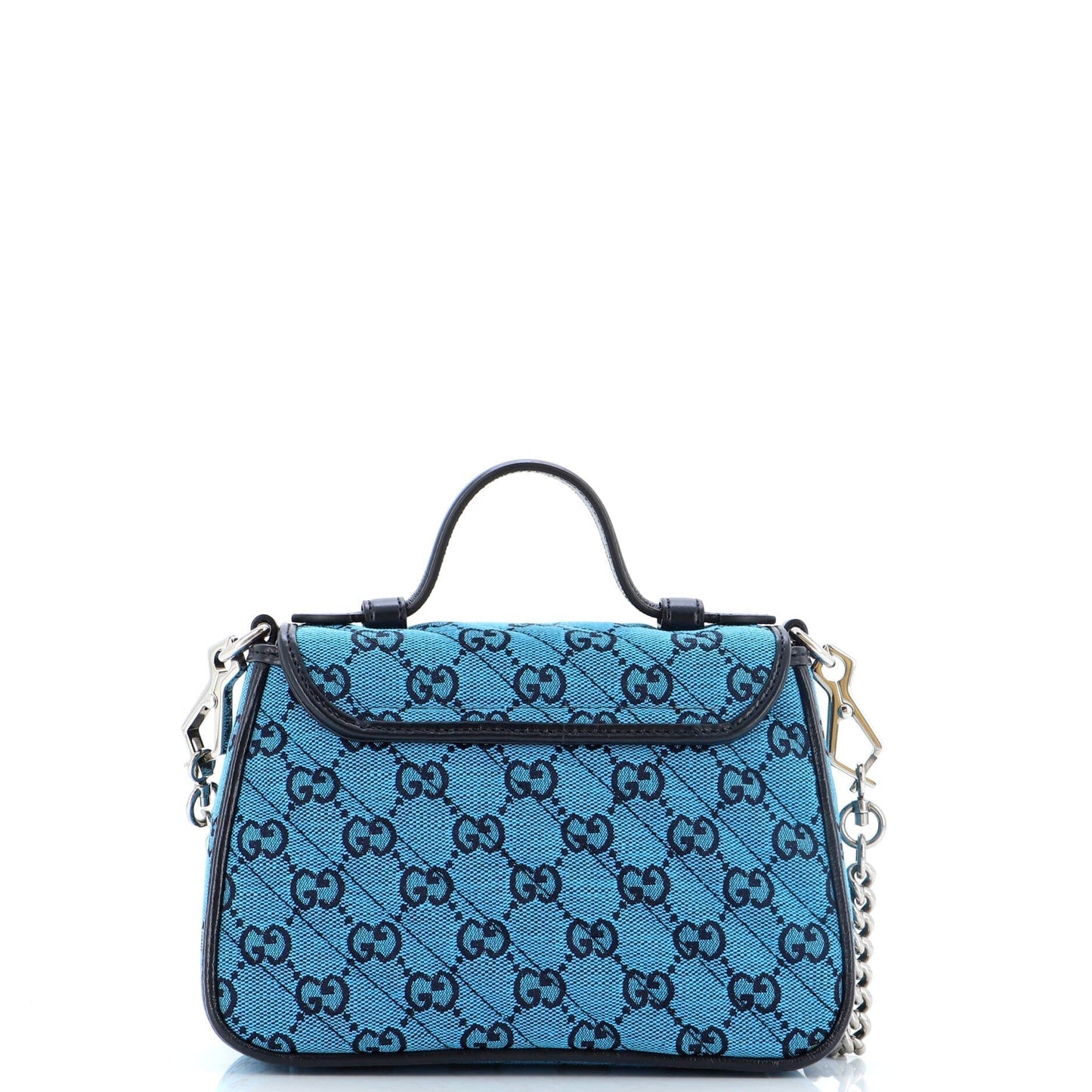 Gucci Gg Marmont Top Handle Flap Bag
