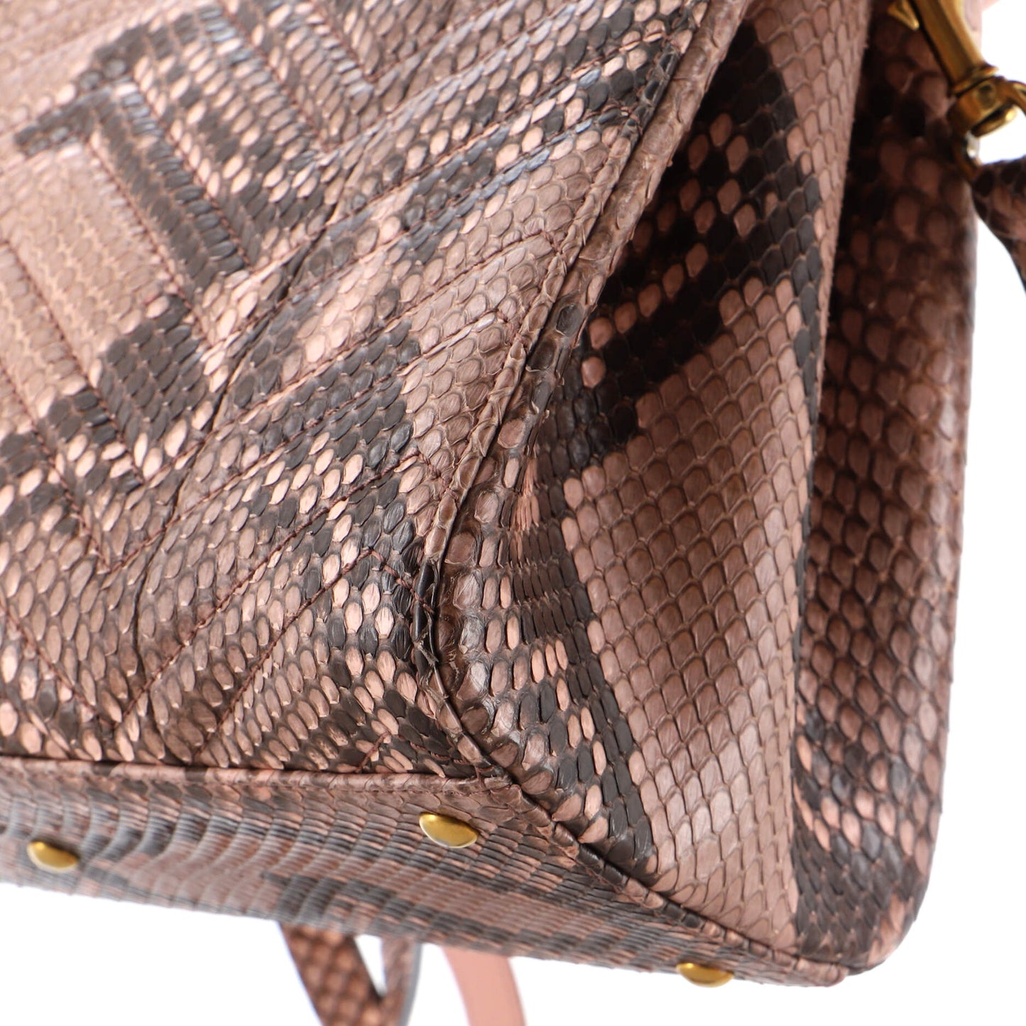 Gucci Gg Marmont Tote Matelasse Python