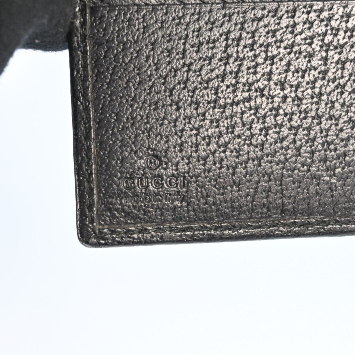Gucci Gg Canvas Planner Cover Black