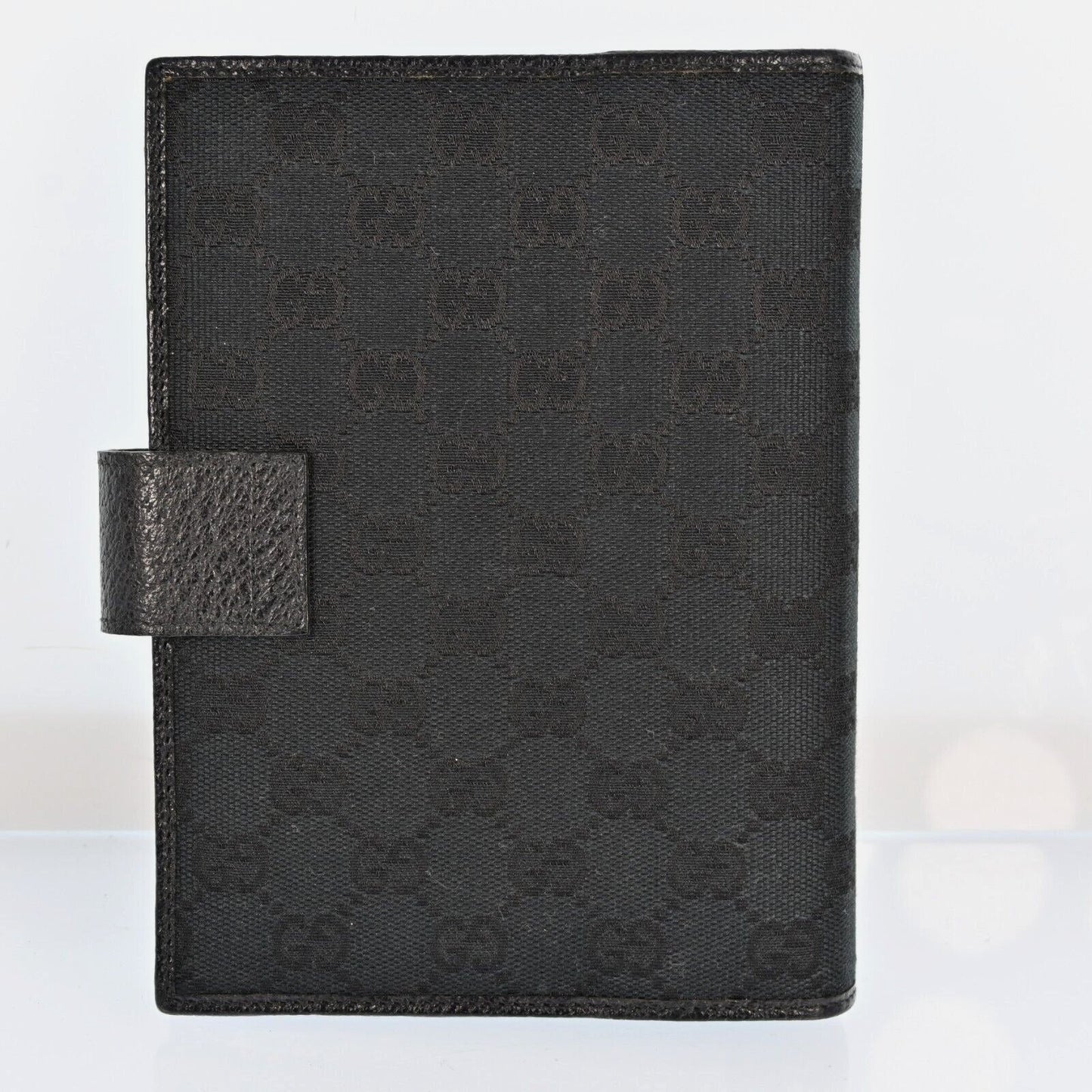 Gucci Gg Canvas Planner Cover Black