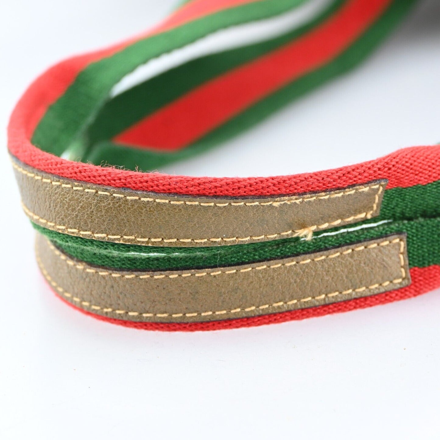 Gucci Plus Web Sherry Line Boston Bag