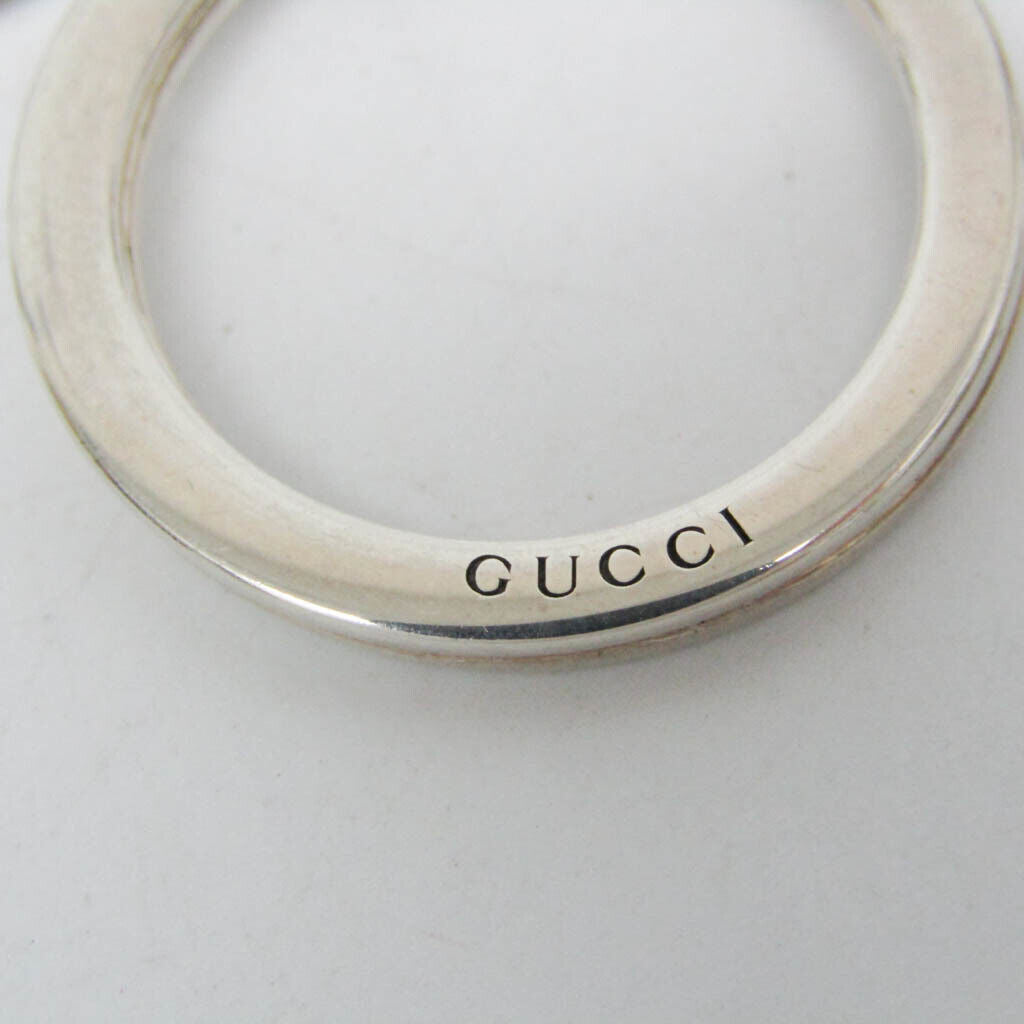 Gucci Real Logo Ghost Keyring (Black
