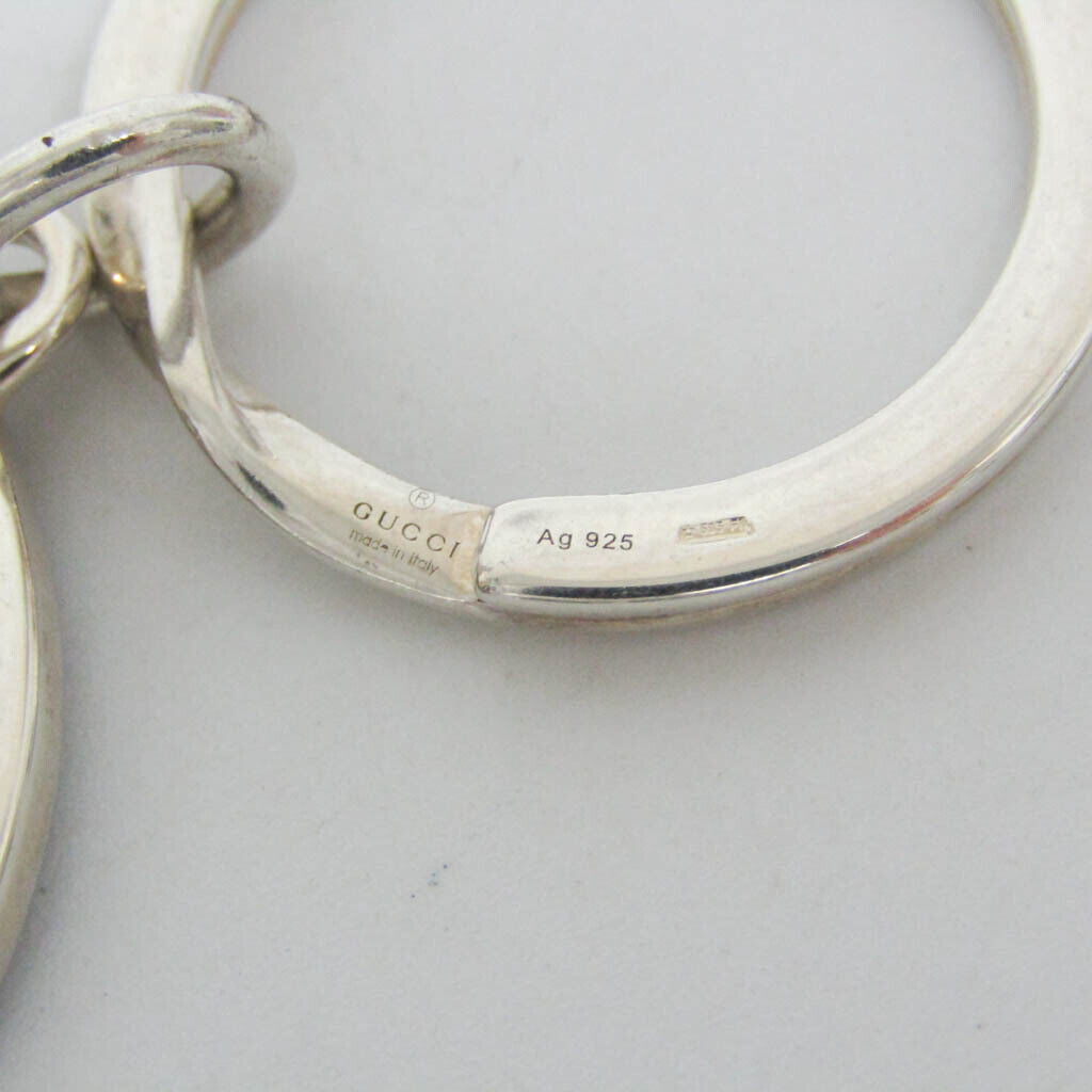 Gucci Real Logo Ghost Keyring (Black