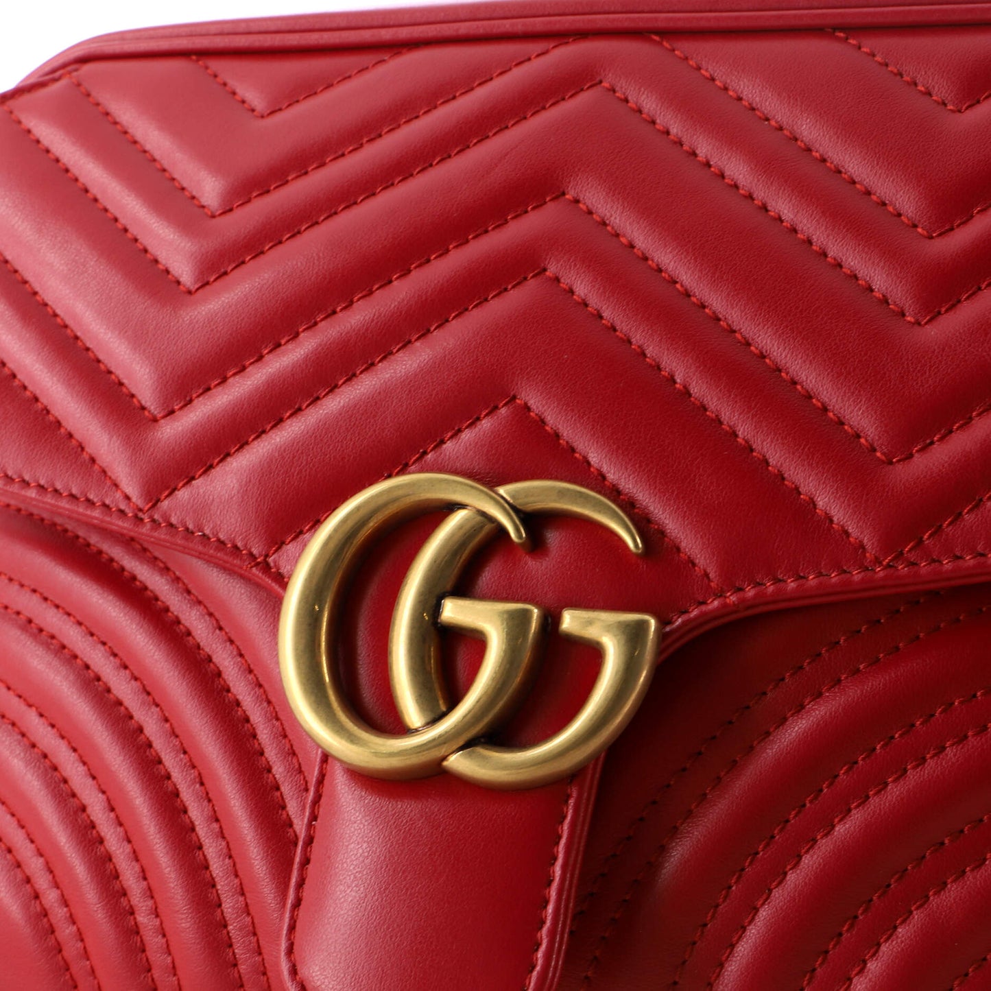Gucci Gg Marmont Zip Around Camera Bag