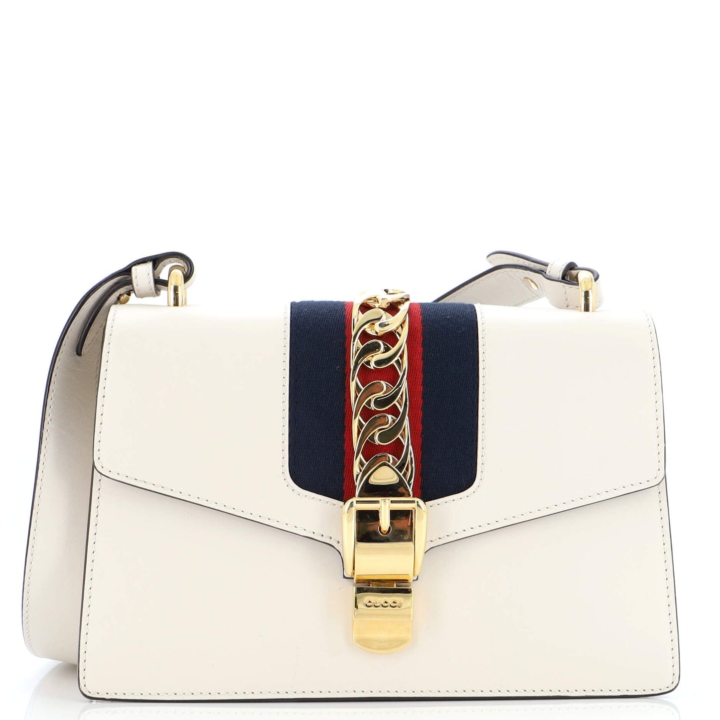 Gucci Sylvie Shoulder Bag Leather Small