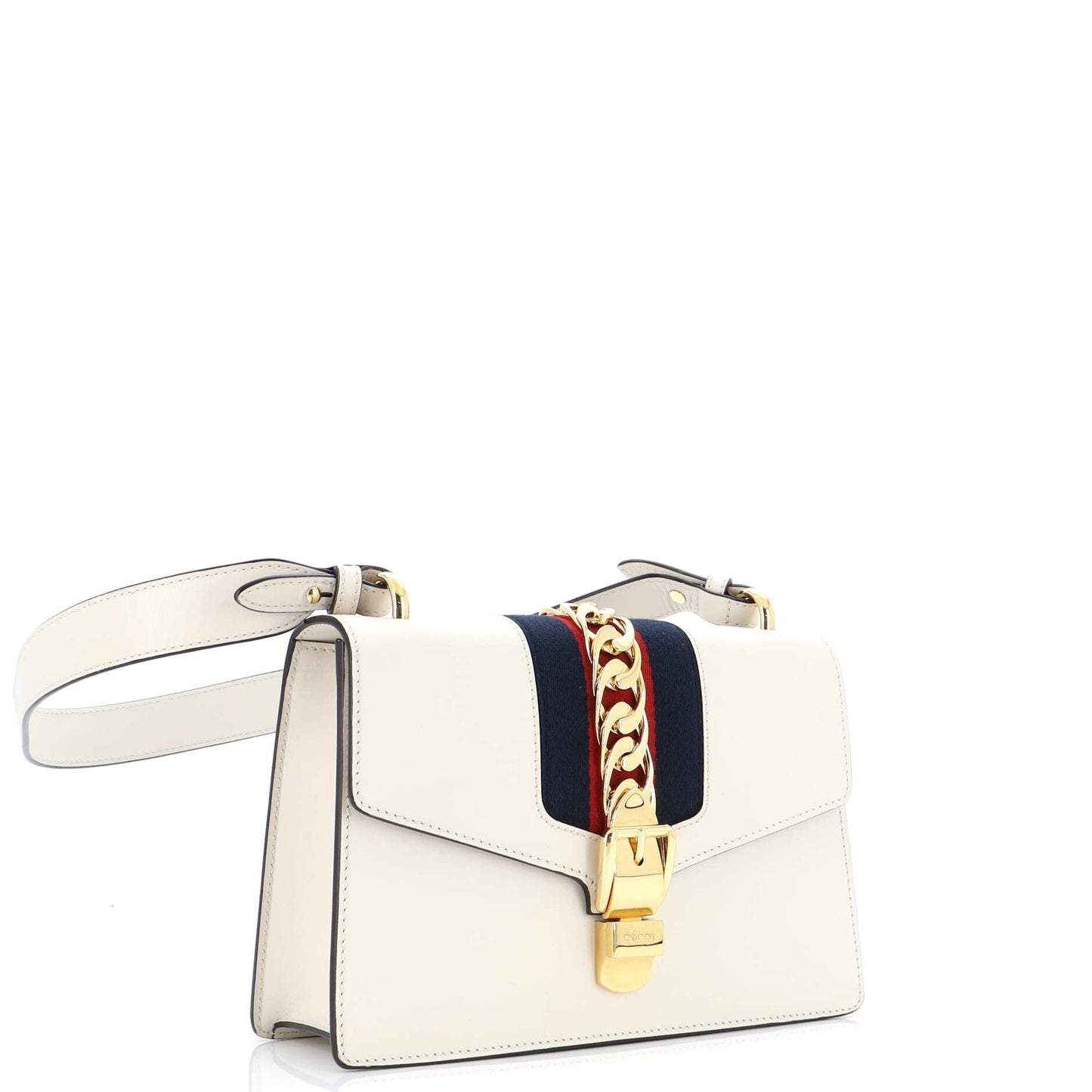 Gucci Sylvie Shoulder Bag Leather Small