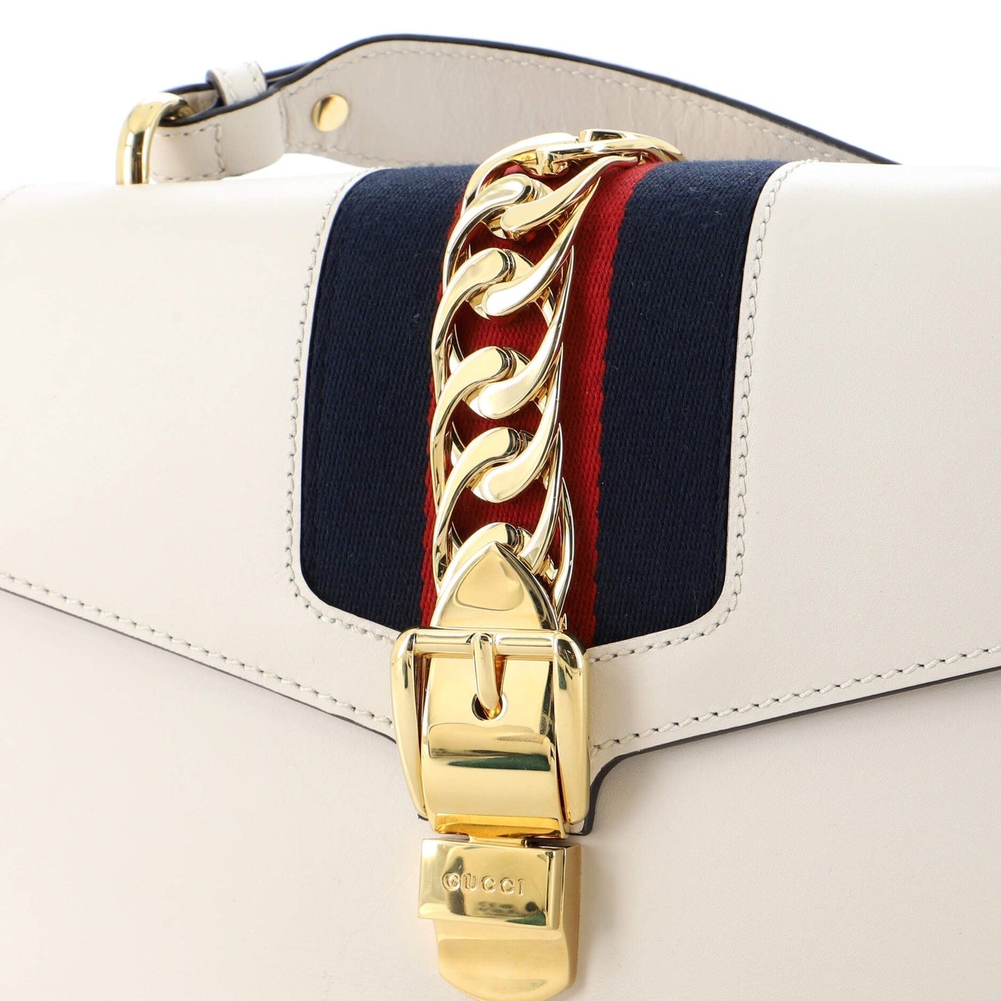 Gucci Sylvie Shoulder Bag Leather Small