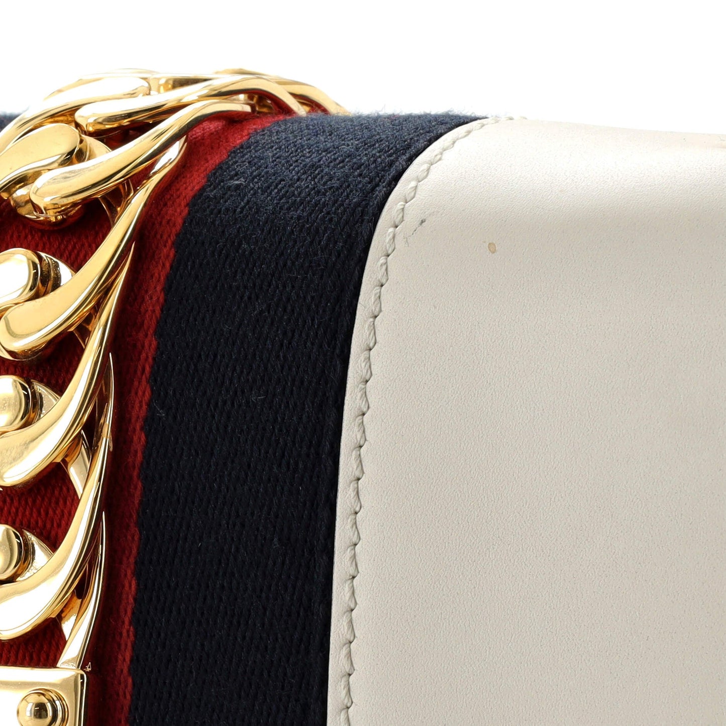 Gucci Sylvie Top Handle Bag Embroidered