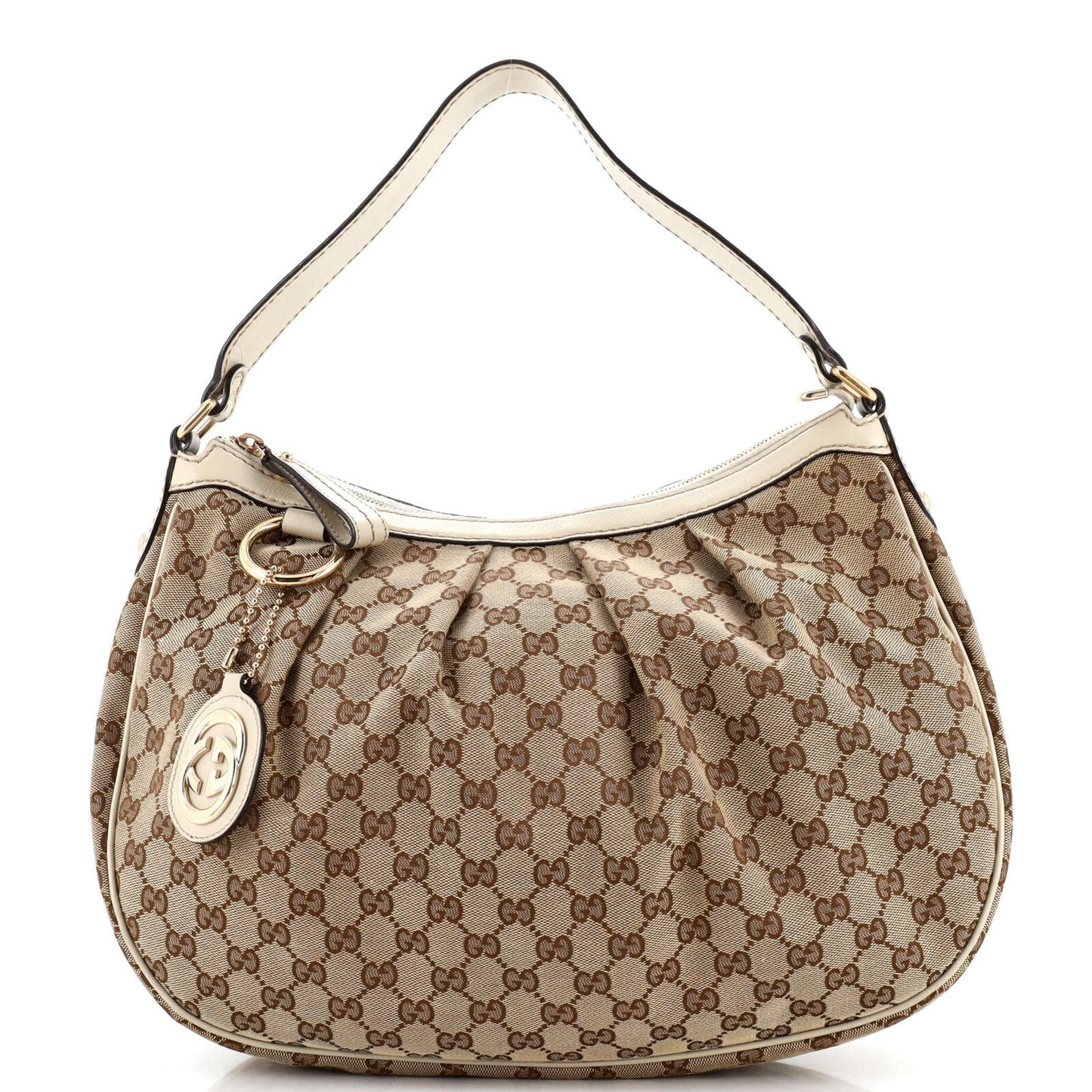 Gucci Sukey Hobo Gg Canvas Medium