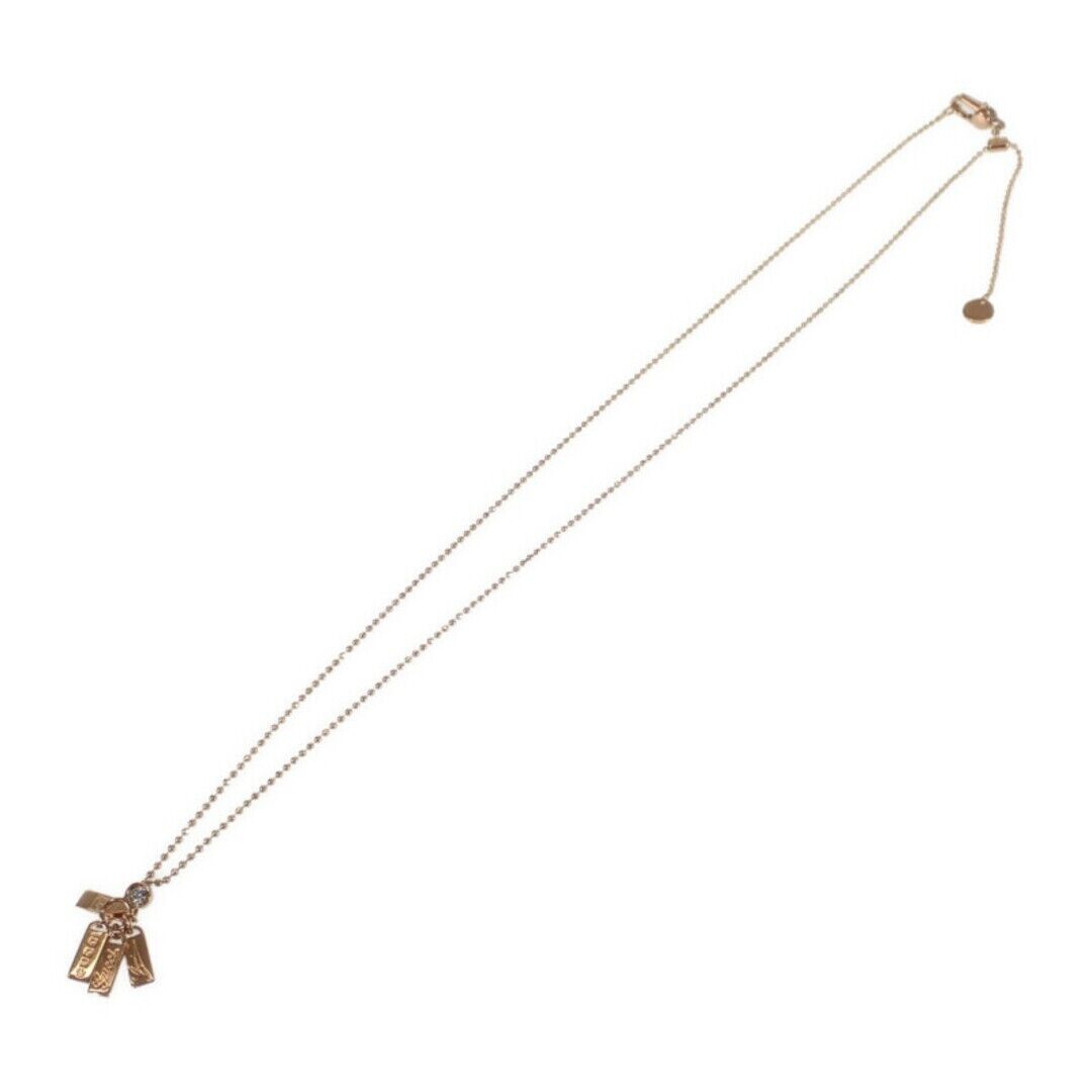 Gucci Necklace Diamond Logo Plates
