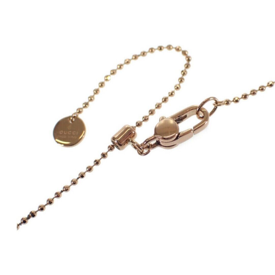 Gucci Necklace Diamond Logo Plates