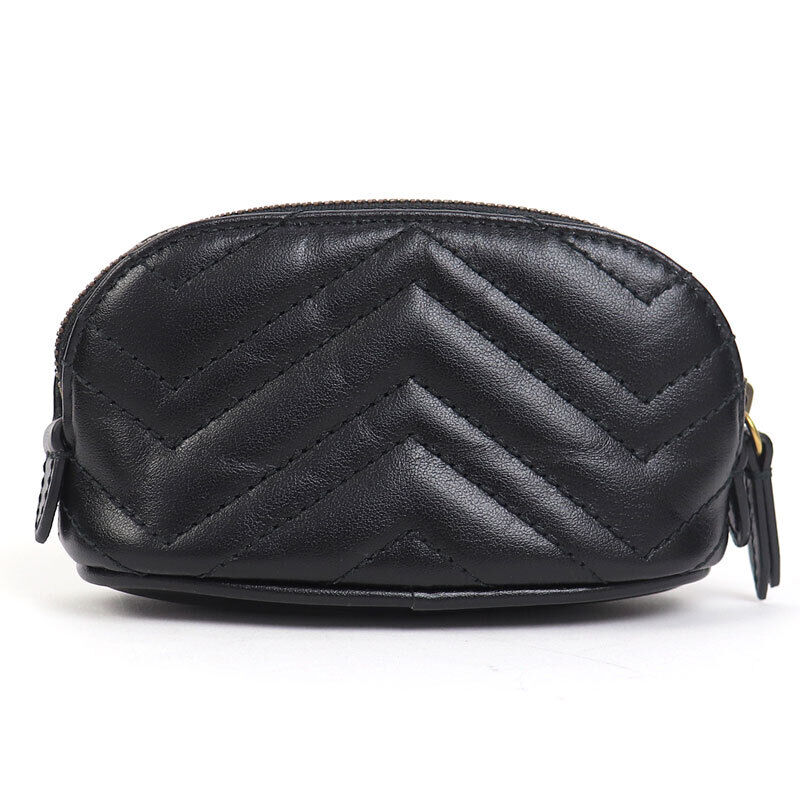 Gucci Gg Marmont Key Pouch Case Black