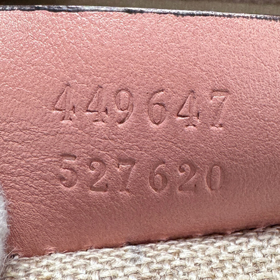 Gucci Handbag Tote Bag Pink Leather