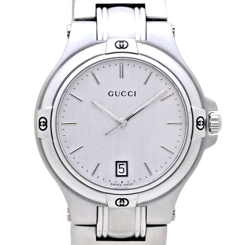 Gucci Double G Stainless Steel Men's