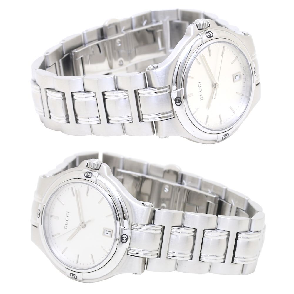 Gucci Double G Stainless Steel Men's