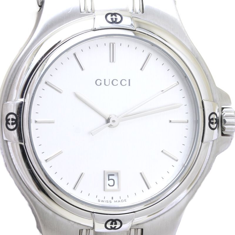 Gucci Double G Stainless Steel Men's