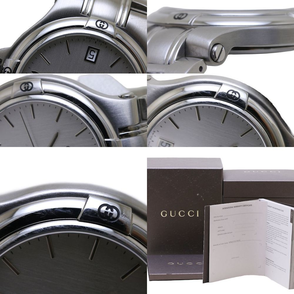 Gucci Double G Stainless Steel Men's