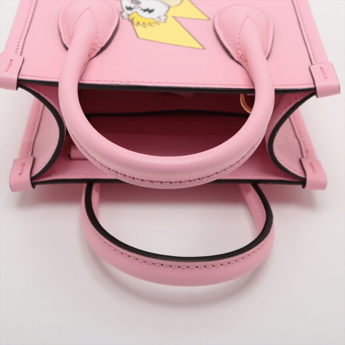 Gucci Leather 2 Way Handbag Pink Bananya