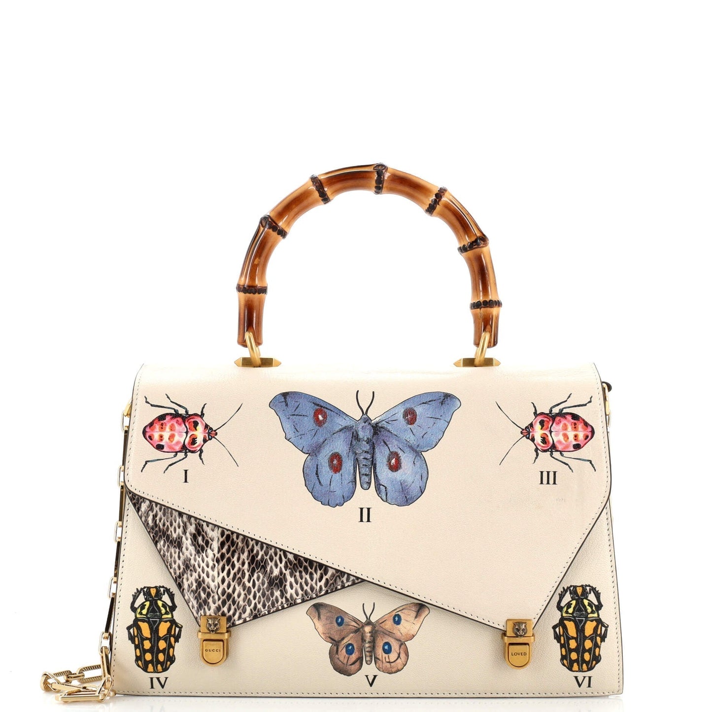 Gucci Ottilia Top Handle Bag Painted