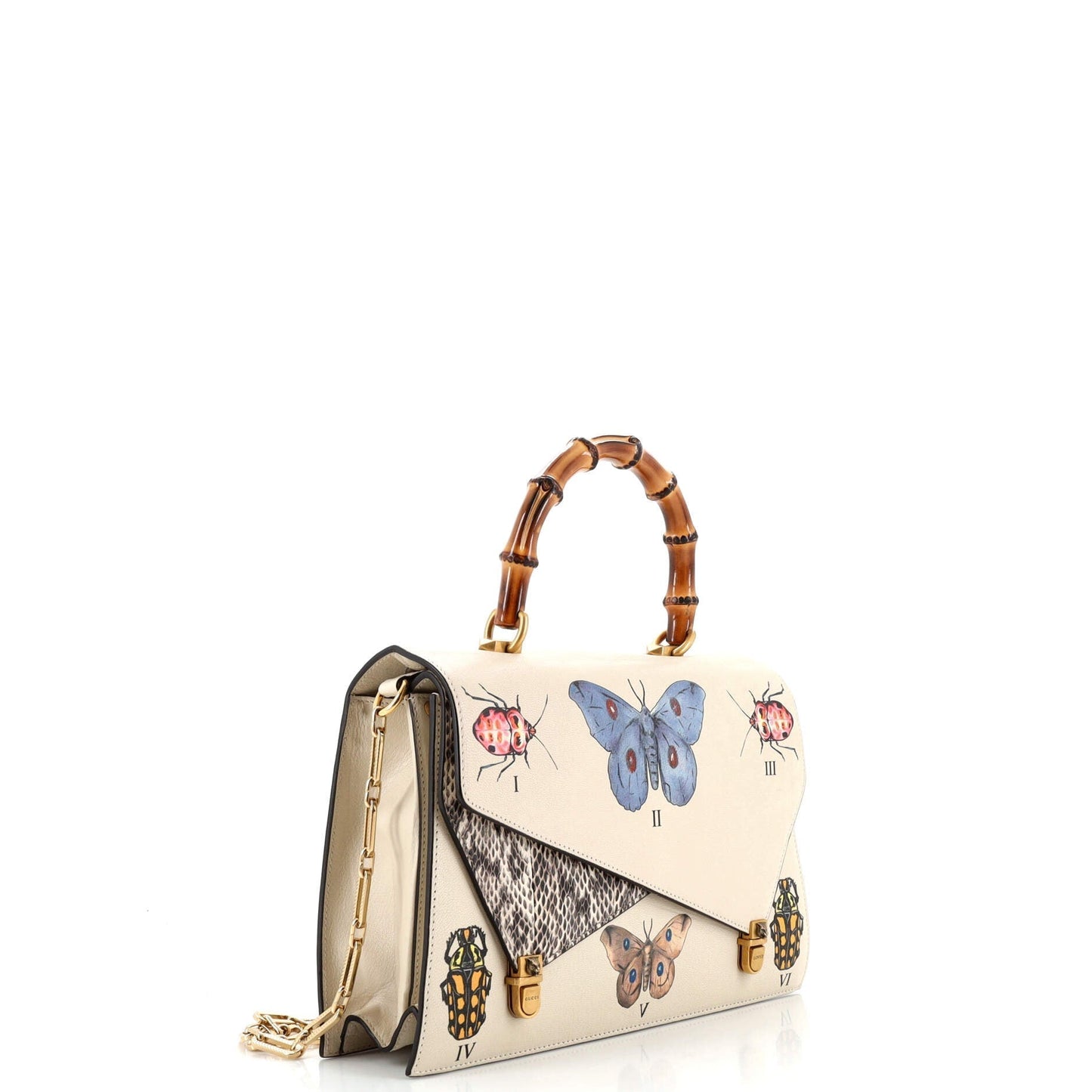 Gucci Ottilia Top Handle Bag Painted