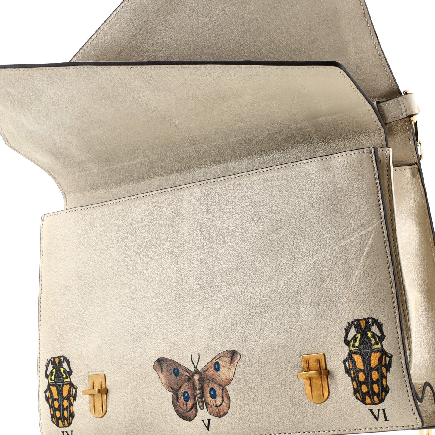 Gucci Ottilia Top Handle Bag Painted