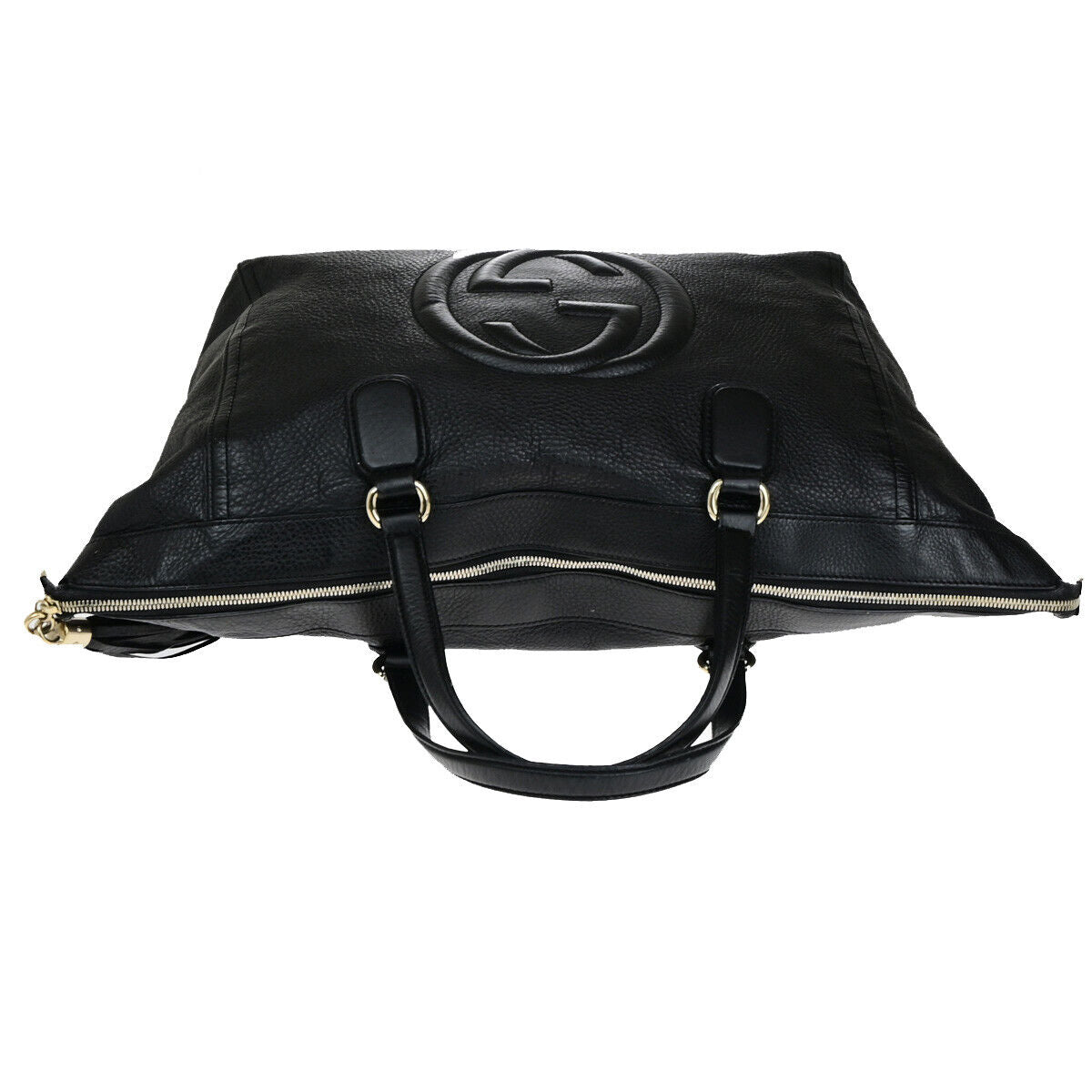 Gucci Gg Logo Soho Tassel Shoulder Tote