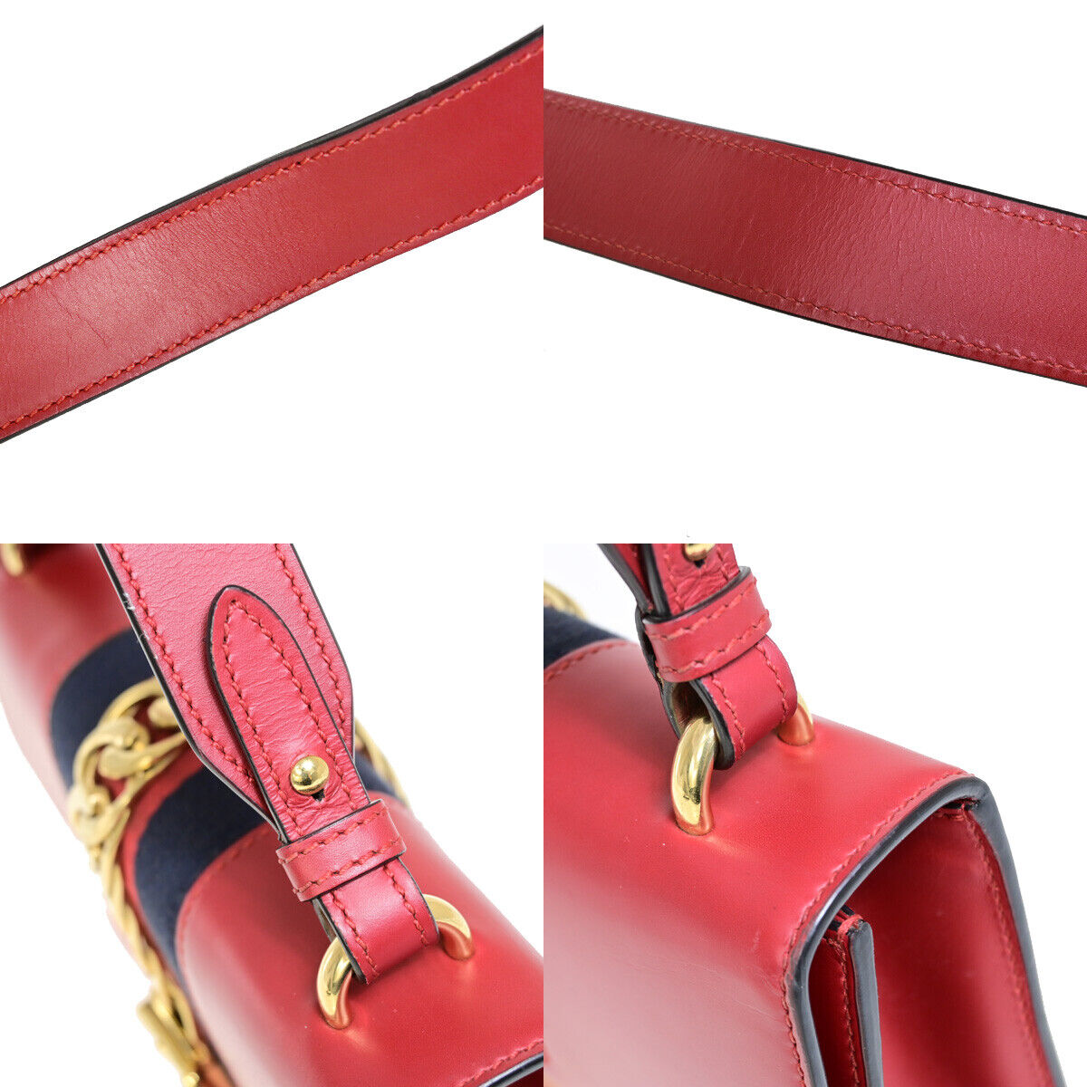 Gucci Logo Sylvie Sherry Shoulder Bag