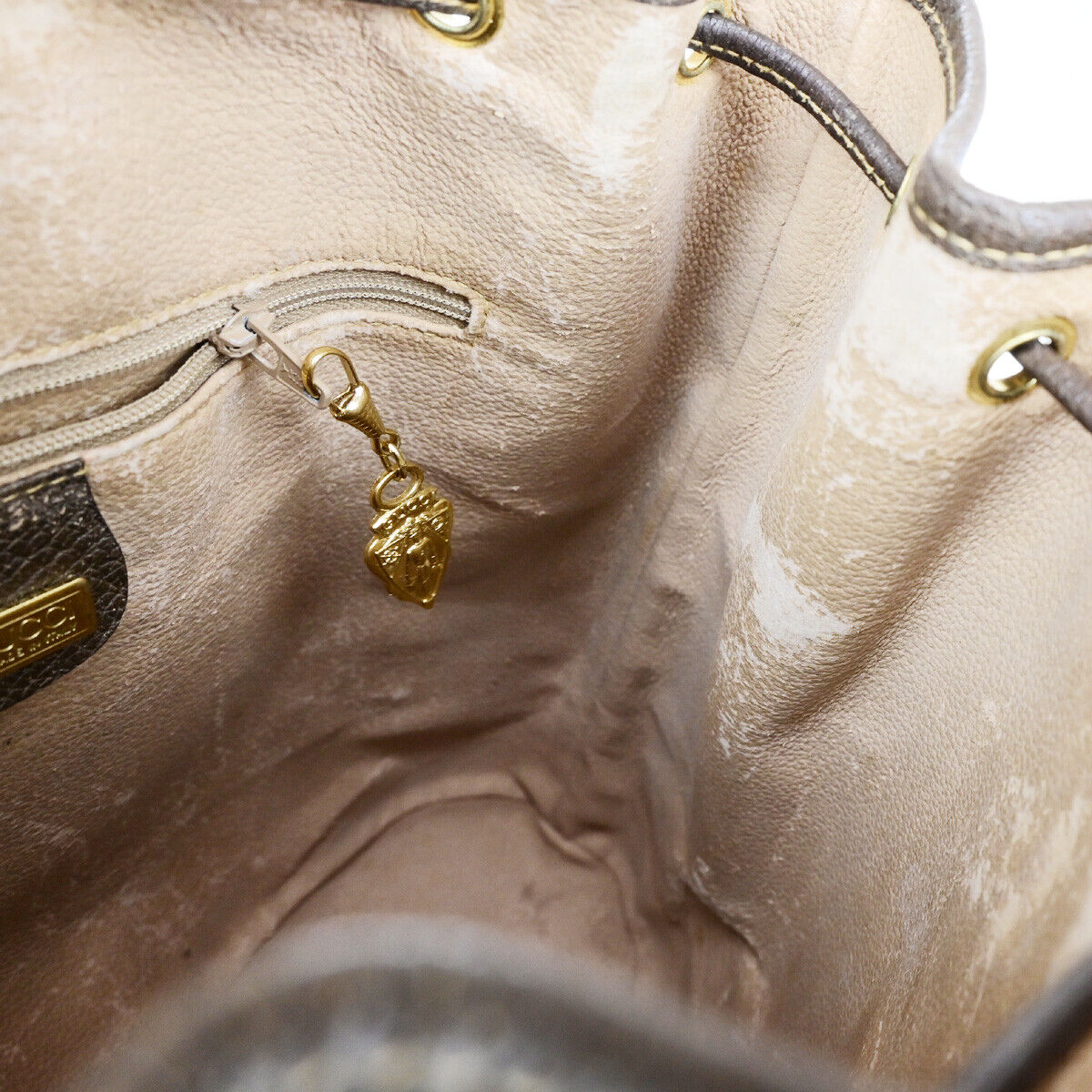 Gucci Logo Gg Pattern Drawstring