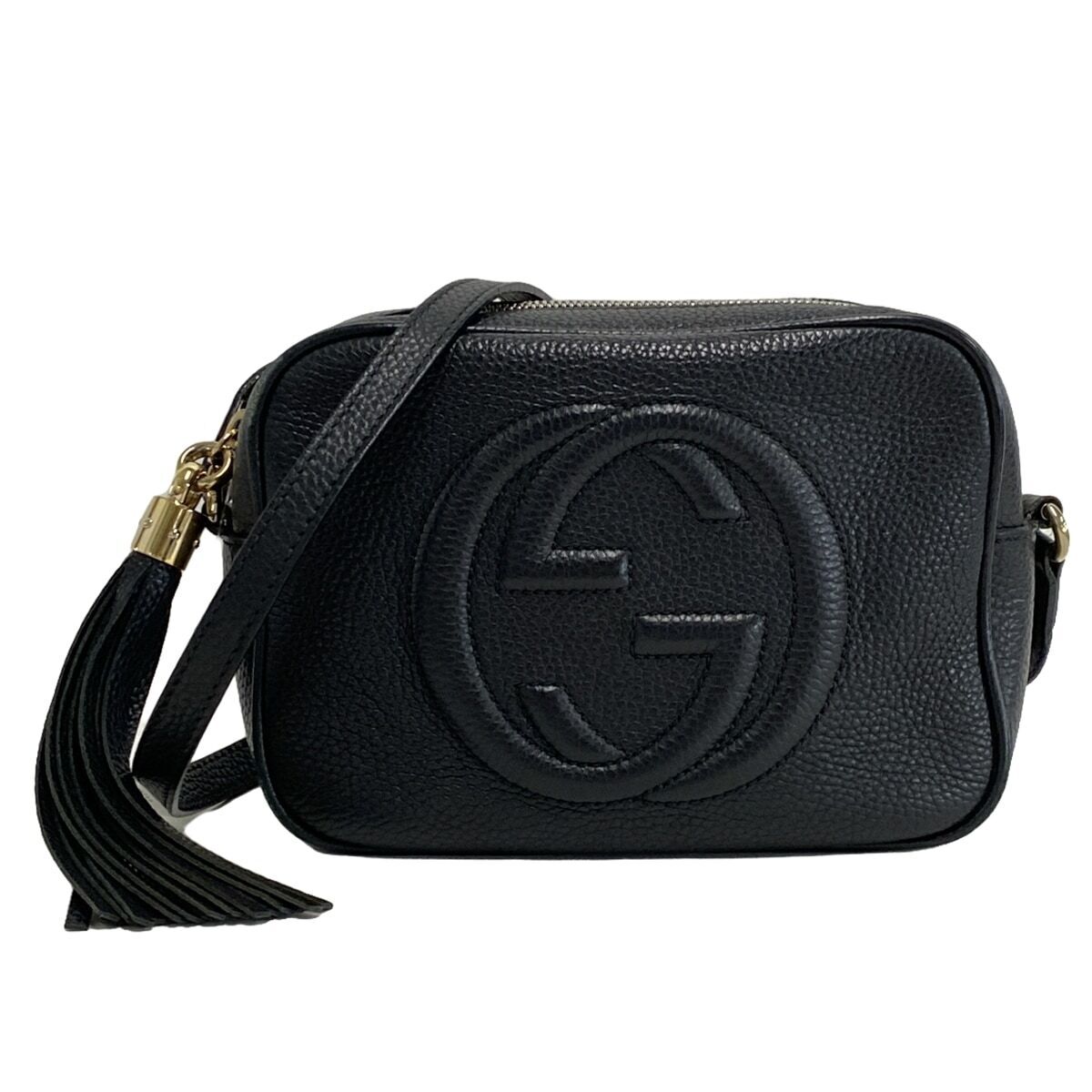 Gucci Soho Black Leather - Shoulder