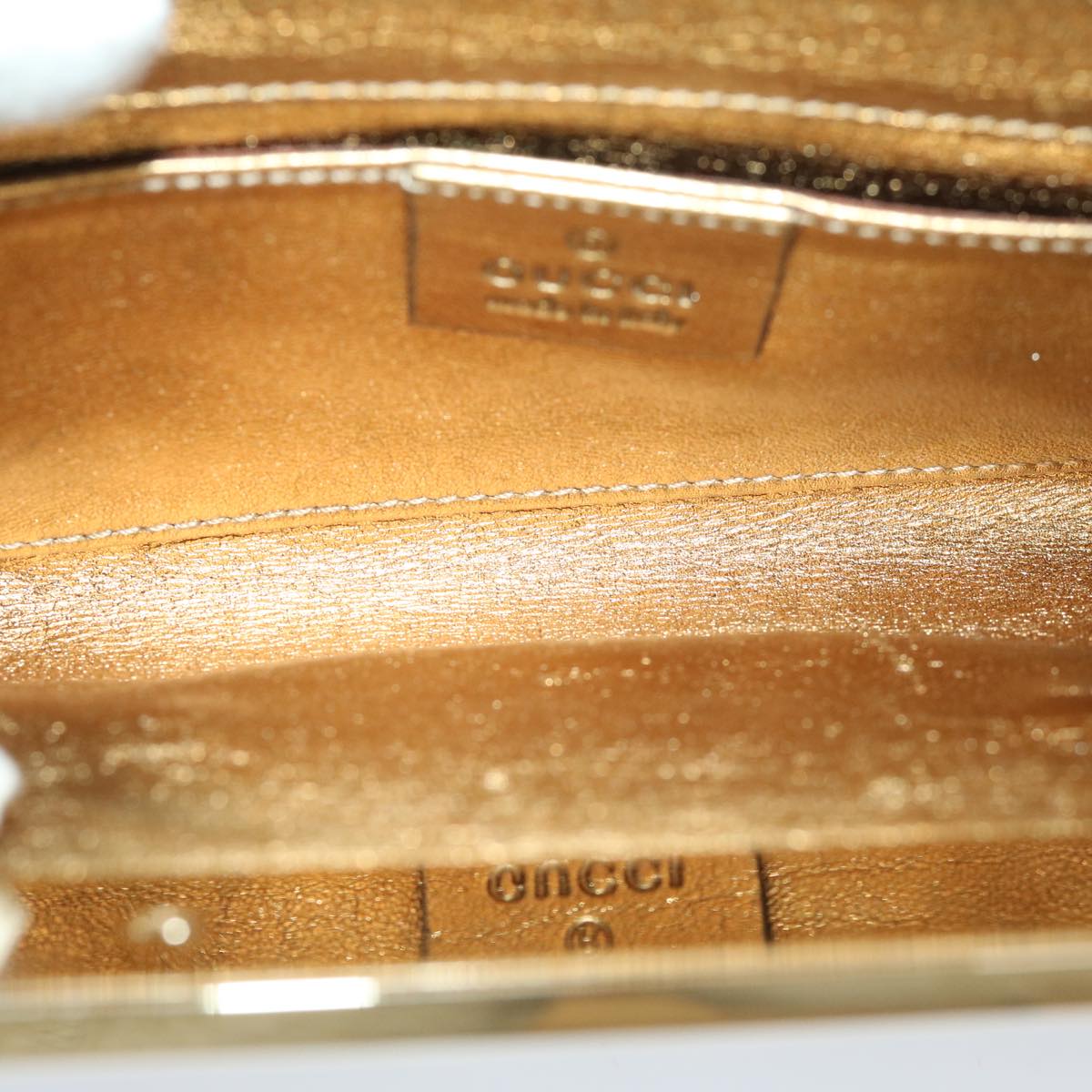 Gucci Interlocking Clutch Bag Leather